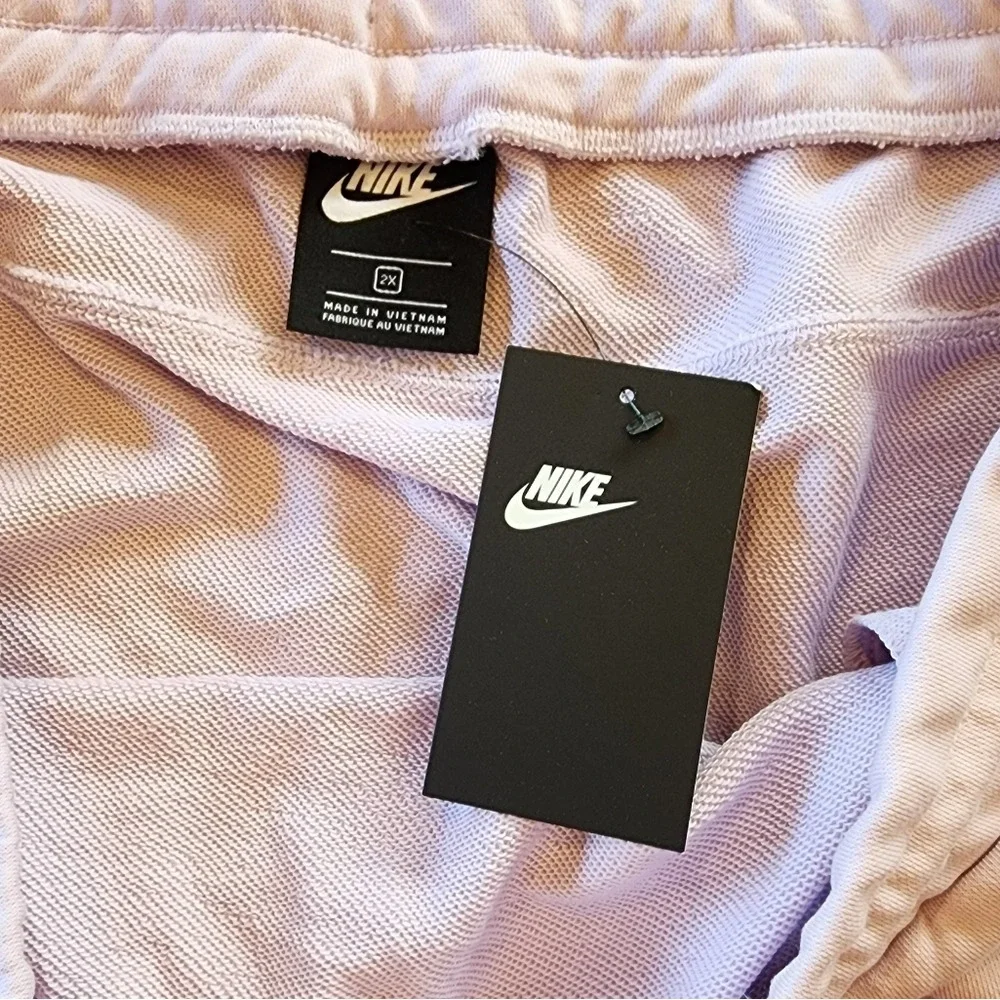 Nike Sportswear Essential French Terry Skirt Light Violet Pastel Plus‎ Size NEW